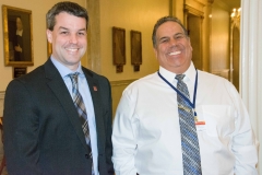 Paul Madeiros (Pres.: Easter Seals MA) and David from MWCIL