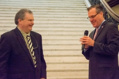 Steve Higgins, IA, and Senator James Timilty