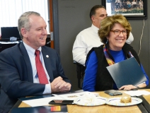 Representative Jeff Roy and Representative Kate Hogan