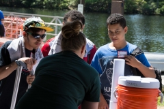 Young people sign up to kayak