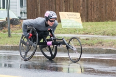 2nd place women's wheelchair racer, Susannah Scaroni