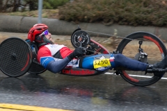 photo of Men's handcycle winner, Tom Davis