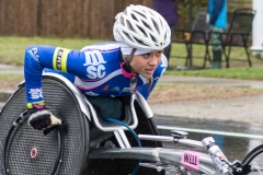 Women's wheelchair racer - Maria De Fatima Chaves from Brazil