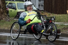 photo of handcycle racer