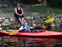 Mike (CLW) kayaking