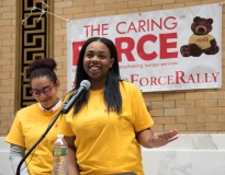 Maribel Soto and Tenaya Queen, two alumni of the GIFT program at Roxbury Youthworks