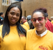 Maribel Soto and Tenaya Queen, two alumni of the GIFT program at Roxbury Youthworks