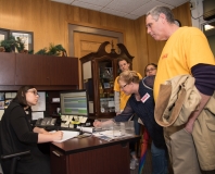 Visiting Senator Lovely's office