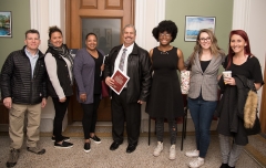 (l-r)Lou, Elizabeth, Danya, David, Nyah (Murray staff), Kyla and Mikaela. (MWCIL)