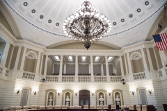 New Senate Chamber ceiling