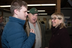 Tyler and Ed Carr (MWRTA) and Senate President Karen Spilka