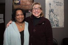 Lisandra (MWCIL) and Senate President Karen Spilka