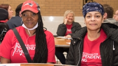 Two women from Boston Center for Independent Living