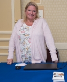 Woman at table