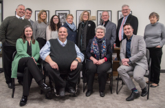 Top l-r: David (MWCIL), Paul (Easterseals), Rep. Sousa, Alexandria (Easterseals), Rep Gregoire, Rep Hogan, Rep Roy, Rep Linsky, Rose (MWCIL) bottom: Sadie (MWCIL), Joe (Easterseals), Rep Donaghue and Rep Lewis