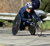 man wheelchair racer