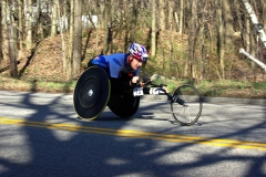 man wheelchair racer