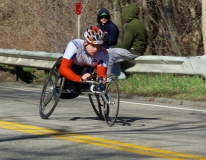 man wheelchair racer