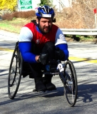 man wheelchair racer