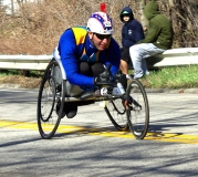 man wheelchair racer