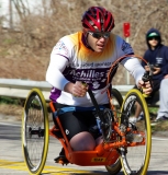 man wheelchair racer