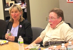 Senator Spilka and Paul Spooner