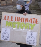 Protestor: Illuminate History