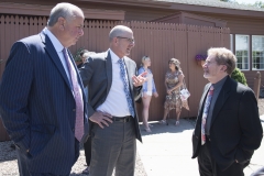 Larry Spencer (center) and Jim Kruideneir (r)