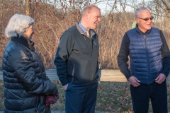 Rep Sean Garballey, Senator Mike Barrett