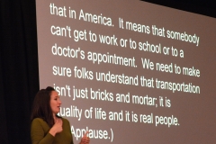 It means that someone can't get to work or to school or to a doctor's appointment....it is the quality of life and it is real people