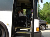 Roland's bus at mwcil 2006