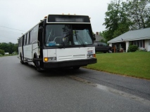 Roland's bus at Paul's house 2006