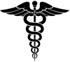 snake medical staff logo