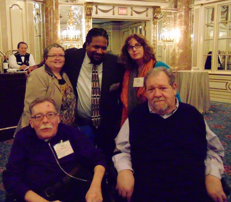 Paul with Wini, Courtland Townes, Karen Langley and Charlie Carr