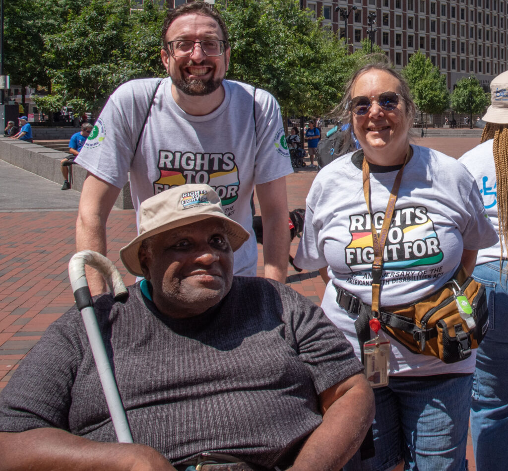 Alex Green, Reggie Clark and Anne Fracht