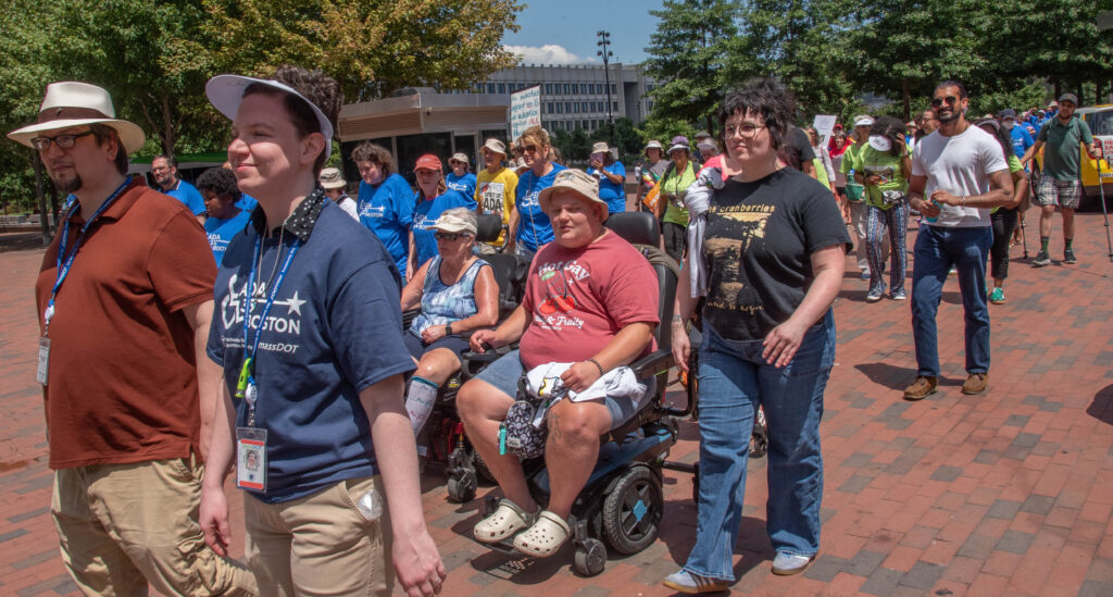 Marchers - 2 in wheelchairs