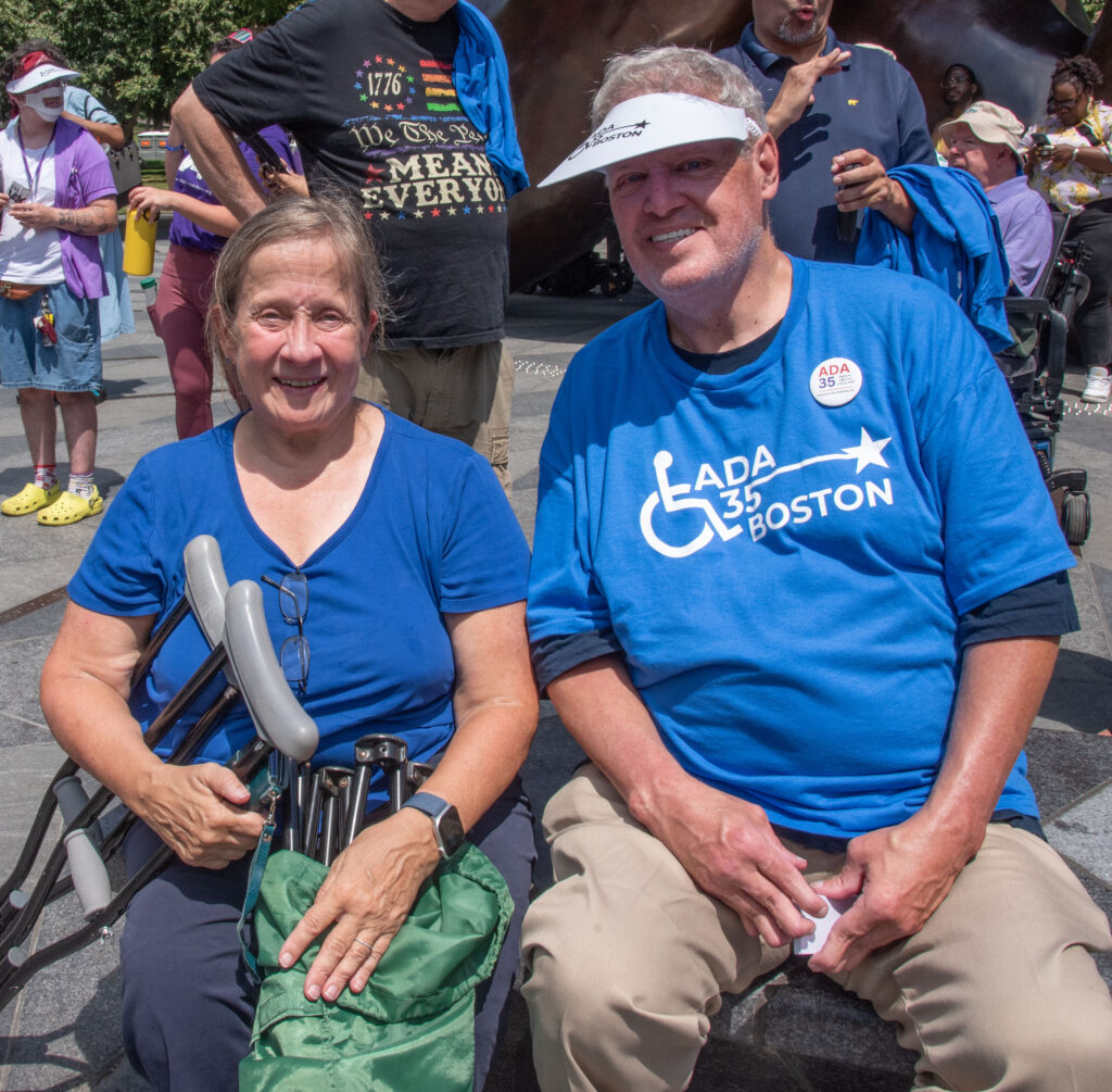 Linda Long Bellil and Mark (MWCIL)