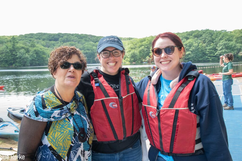 (l-r)Taciana Ribeiro Saab, Director, New England ADA Cente, Jessica Podesva - NCIL Director of Advocacy and Public Policy