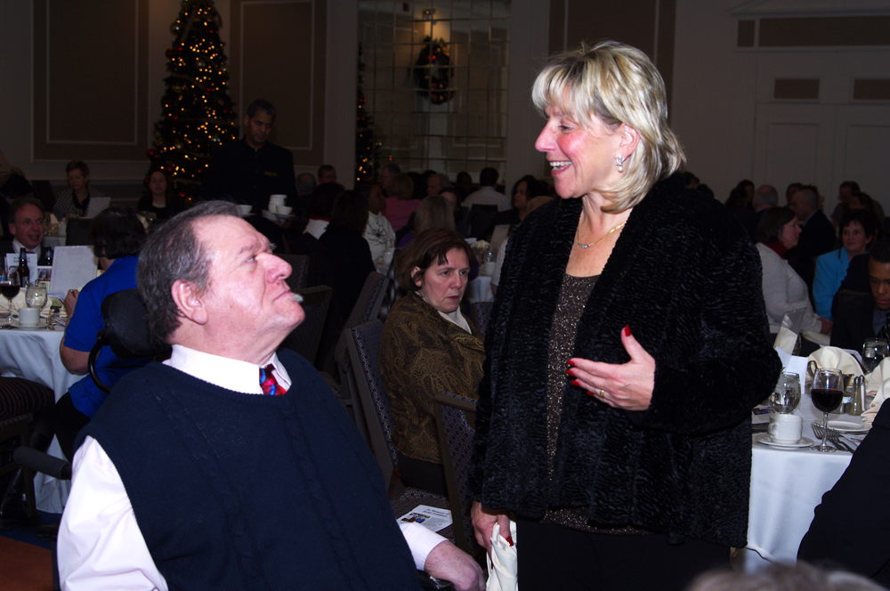 Charlie Carr and Senator Spilka