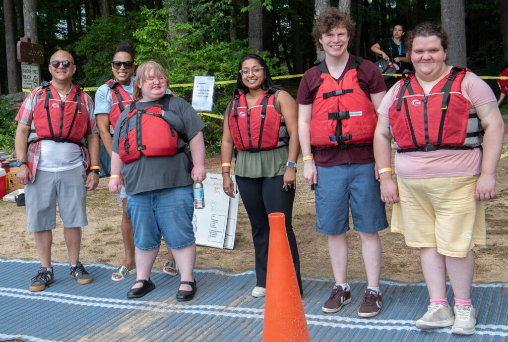 MWCIL and friends get ready to kayak