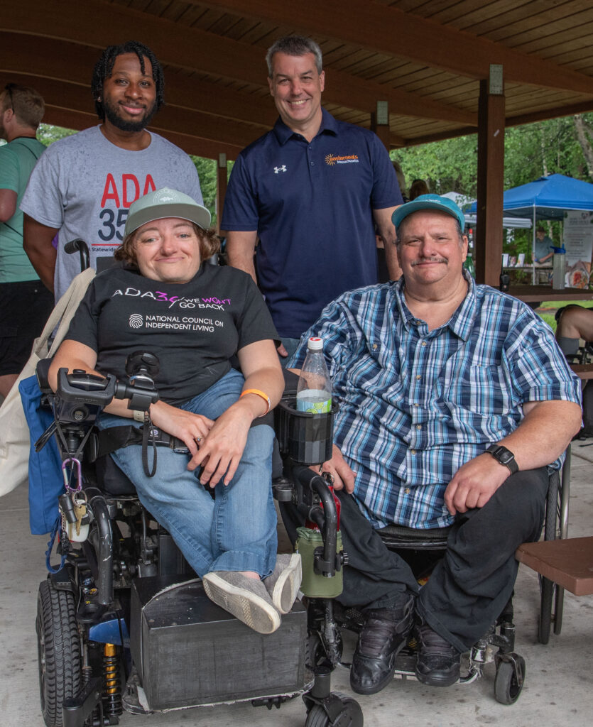 Easterseals MA - Patrick, Paul, Desi and Joe