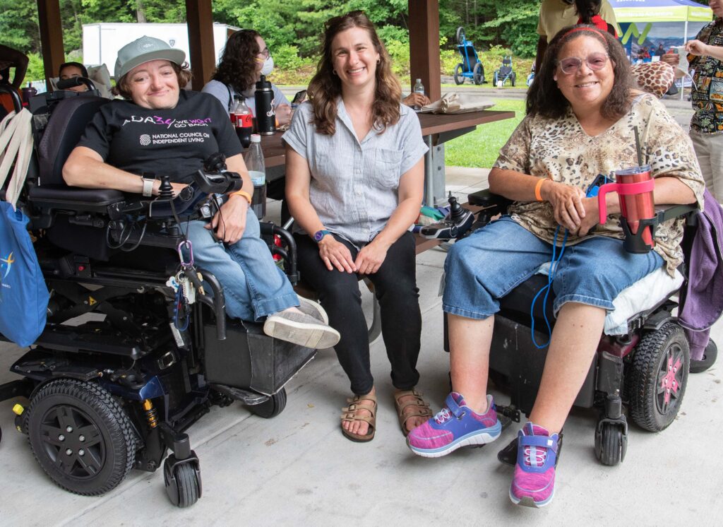 Desi (Easterseals), Aliza(MASILC) and Nancy (MASILC)